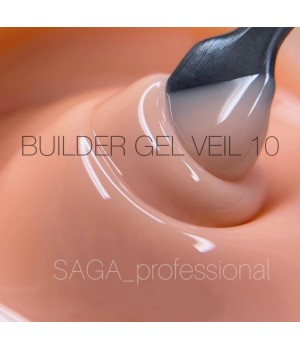 Гель Saga Builder Gel Veil №010, 15 мл
